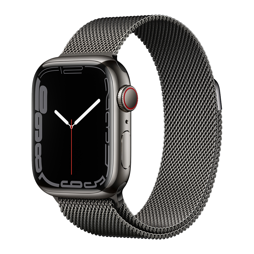 Smart-soat Apple Watch Series 7 41 мм milanese loop black